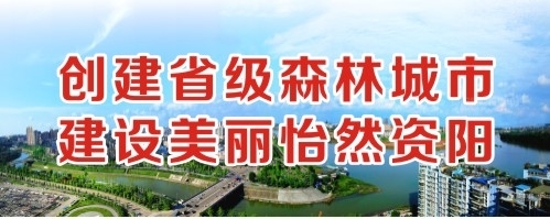 白嫩少妇射水视频创建省级森林城市 建设美丽怡然资阳